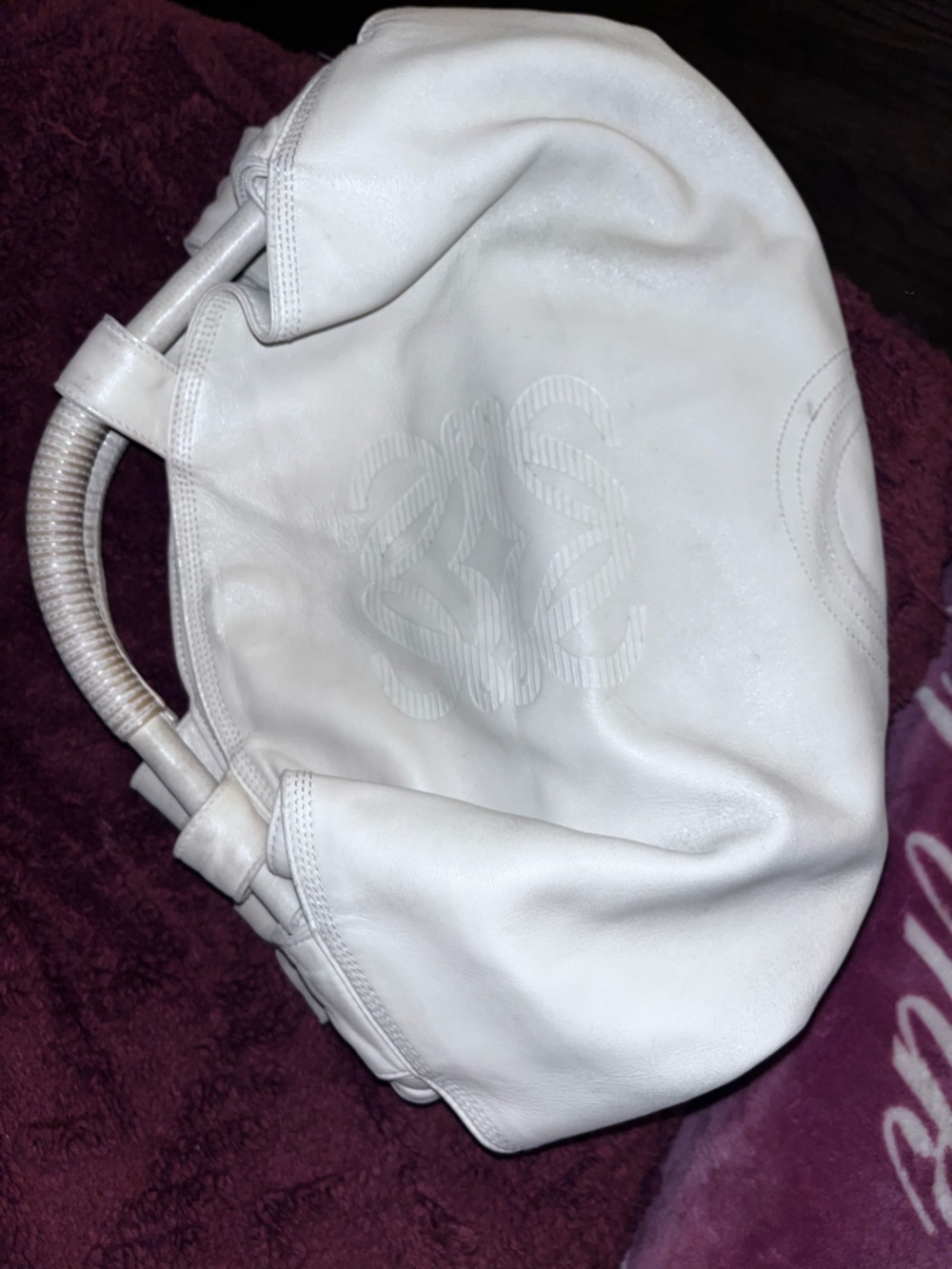 Loewe Bone Nappa Aire shoulder bag